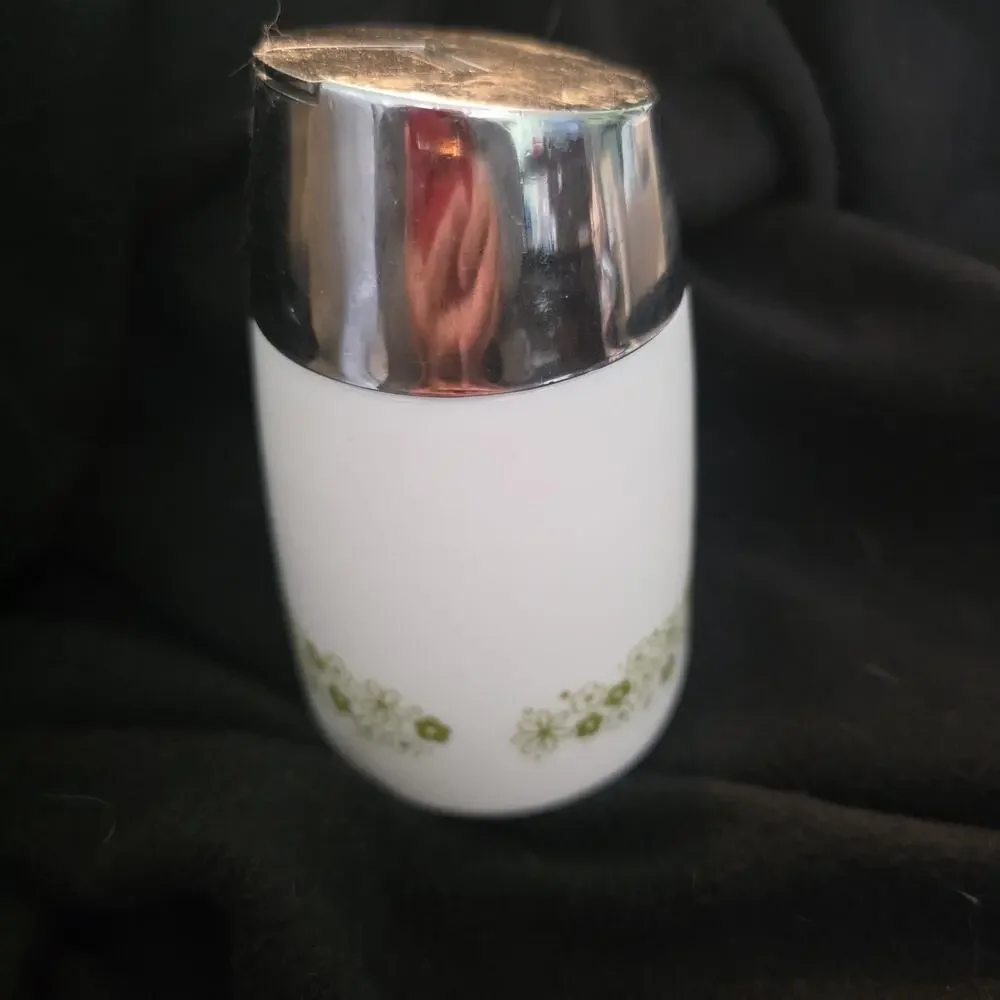 Vintage Pyrex/Corelle Spring Blossom/Crazy Daisy Sugar Dispenser